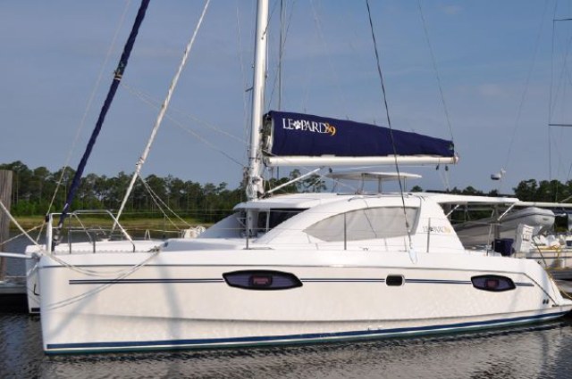 Used Sail Catamaran for Sale 2011 Leopard 39 